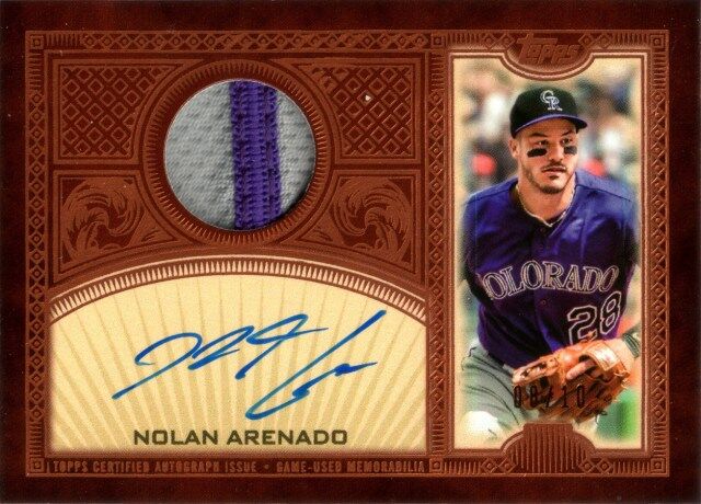 Vote Nolan Arenado to be face of Topps #1 card in 2022